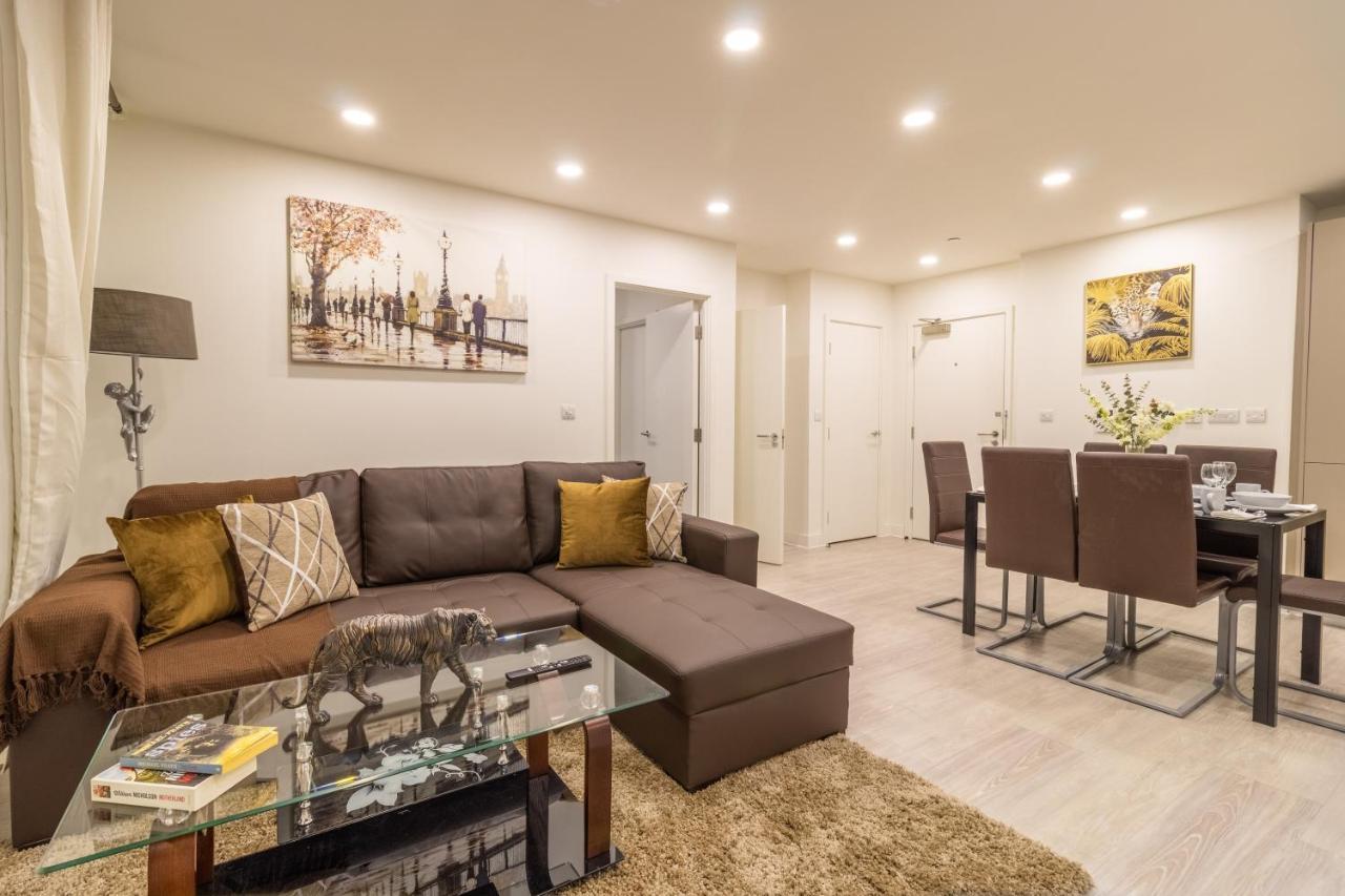 Virexxa Bedford Centre - Executive Suite - 2Bed Flat With Free Parking & Gym Buitenkant foto