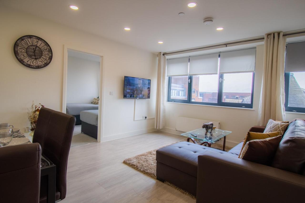 Virexxa Bedford Centre - Executive Suite - 2Bed Flat With Free Parking & Gym Buitenkant foto